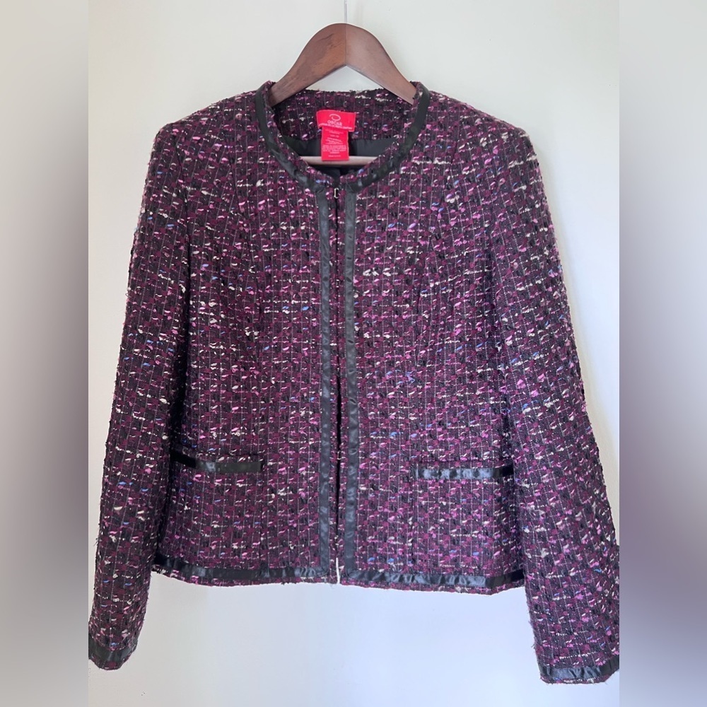 Oscar by Oscar DelaRenta Company Women’s Size 10 tweed Blazer